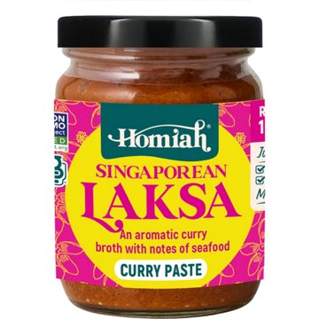 Homiah Singaporean Laksa Curry Paste