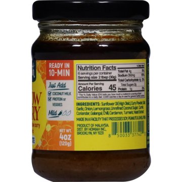 Homiah Thai Yellow Curry Paste