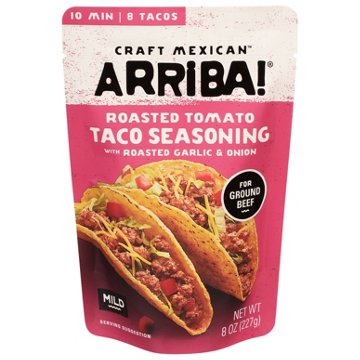 Arriba! Craft Mexican Roasted Tomato Taco Seasoning