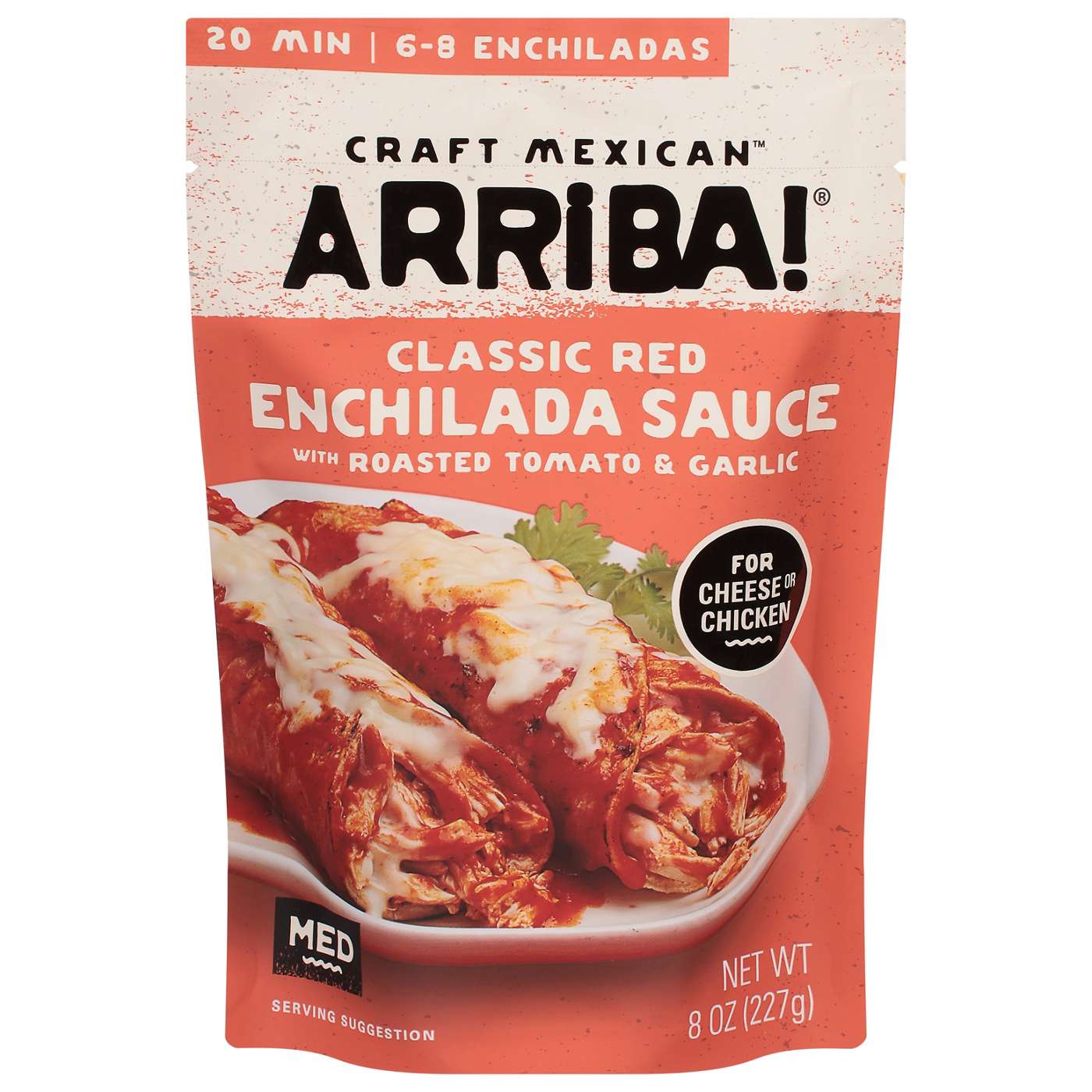 Arriba! Craft Mexican Classic Red Enchilada Sauce; image 1 of 4
