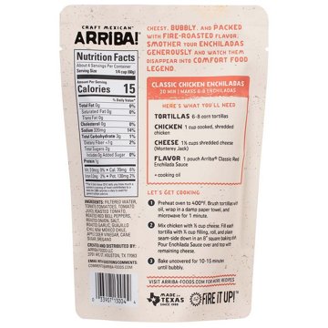 Arriba! Craft Mexican Classic Red Enchilada Sauce, 8 oz