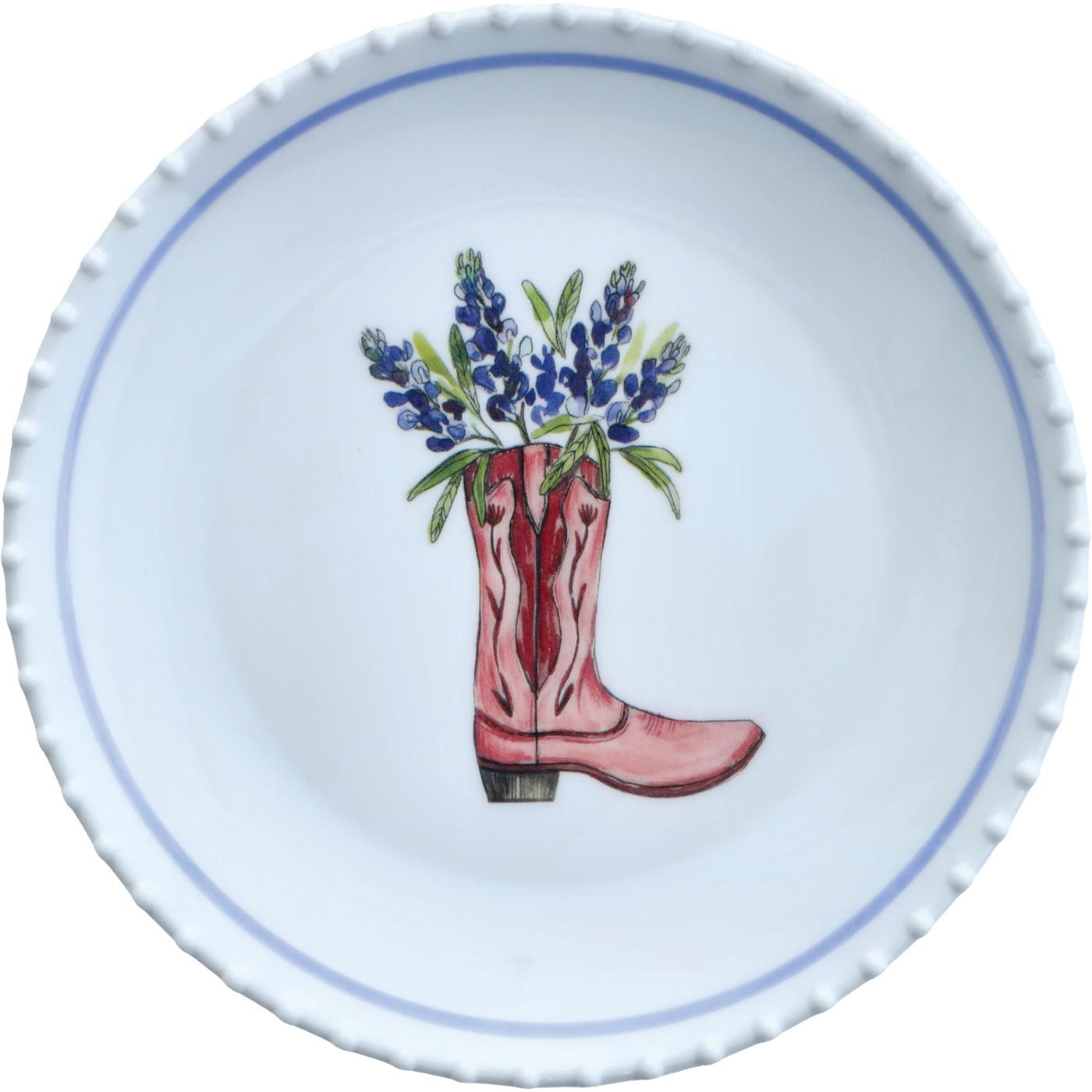 Destination Holiday Bluebonnet Appetizer Plates, 6 in; image 3 of 7