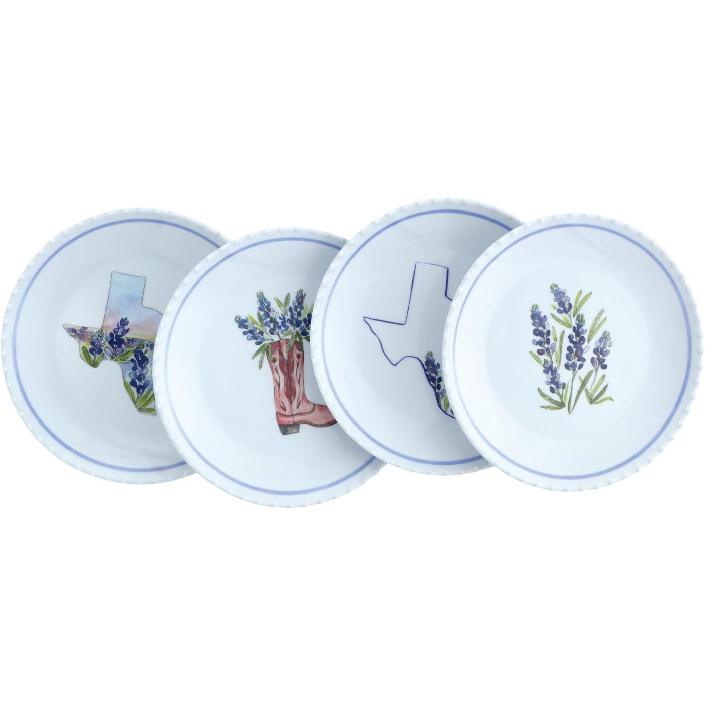Destination Holiday Bluebonnet Appetizer Plates, 6 in; image 5 of 7