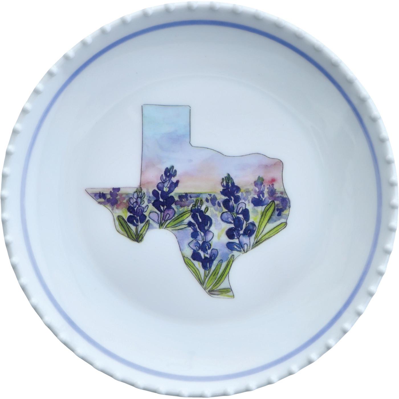 Destination Holiday Bluebonnet Appetizer Plates, 6 in; image 6 of 7
