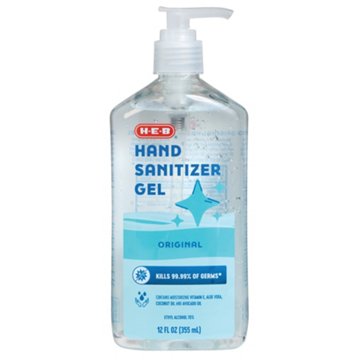 H-E-B Hand Sanitizer Gel - Original, 12 oz