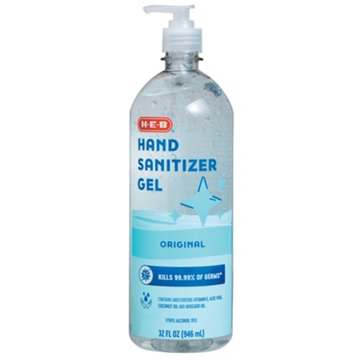 H-E-B Hand Sanitizer Gel - Original, 32 oz