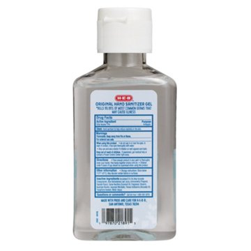 H-E-B Travel Size Hand Sanitizer Gel - Original, 3 oz