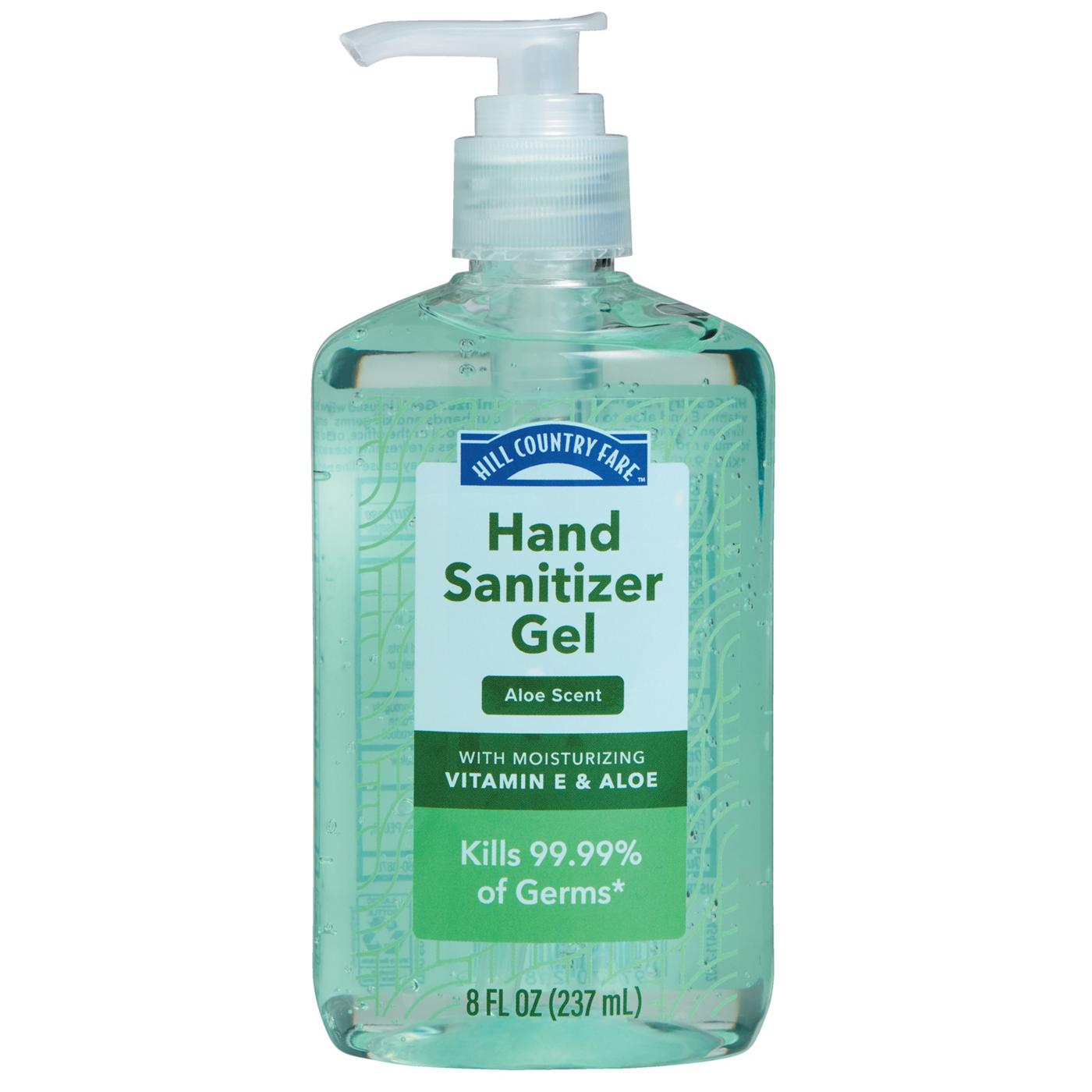 Hill Country Fare Aloe Hand Sanitizer Gel; image 1 of 2