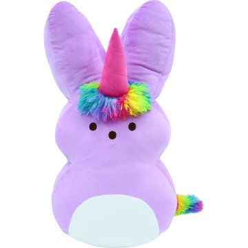 Peeps Unicorn Easter Bunny Plush, 24"