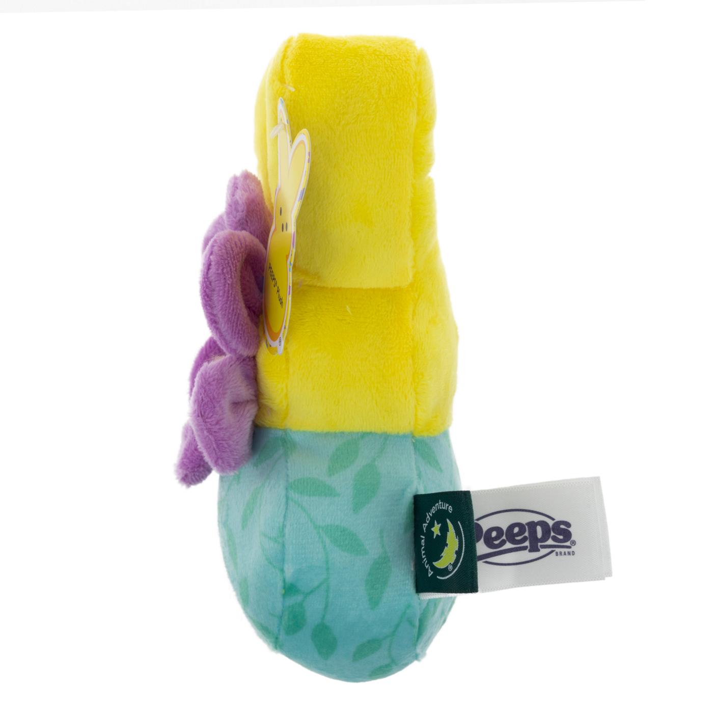 Animal Adventure Peeps Flower Bunny Easter Plush - Yellow; image 3 of 4