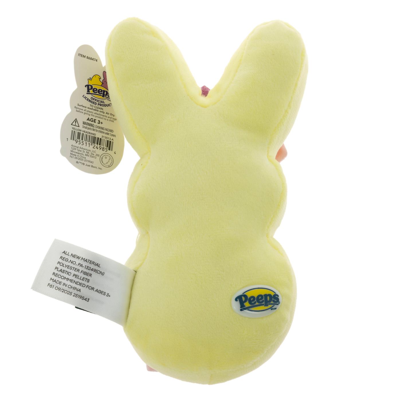 Peeps Floral Easter Bunny Plush; image 3 of 4