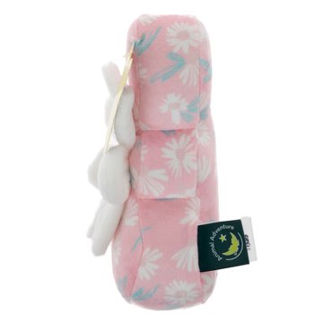 Peeps Pink Flower Easter Bunny Plush, 6.5"