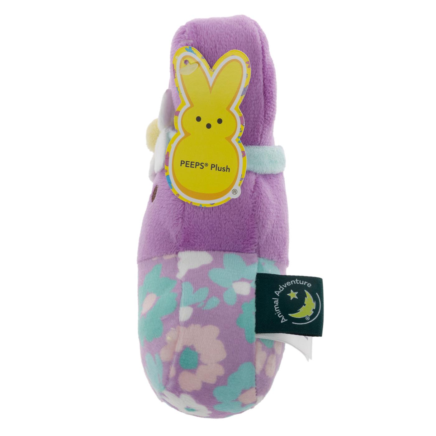Peeps Purple Floral Easter Bunny Plush; image 2 of 4