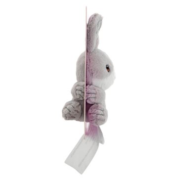 Destination Holiday Basket Easter Bunny Clip-On - Gray, 3.5"