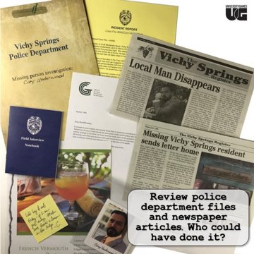 University Games Murder Mystery Party Case Files: Underwood Cellars