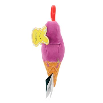 Peeps Strawberry Ice Cream Easter Bunny Plush Clip