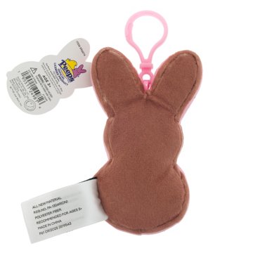 Peeps Strawberry Ice Cream Sandwich Easter Bunny Plush Clip