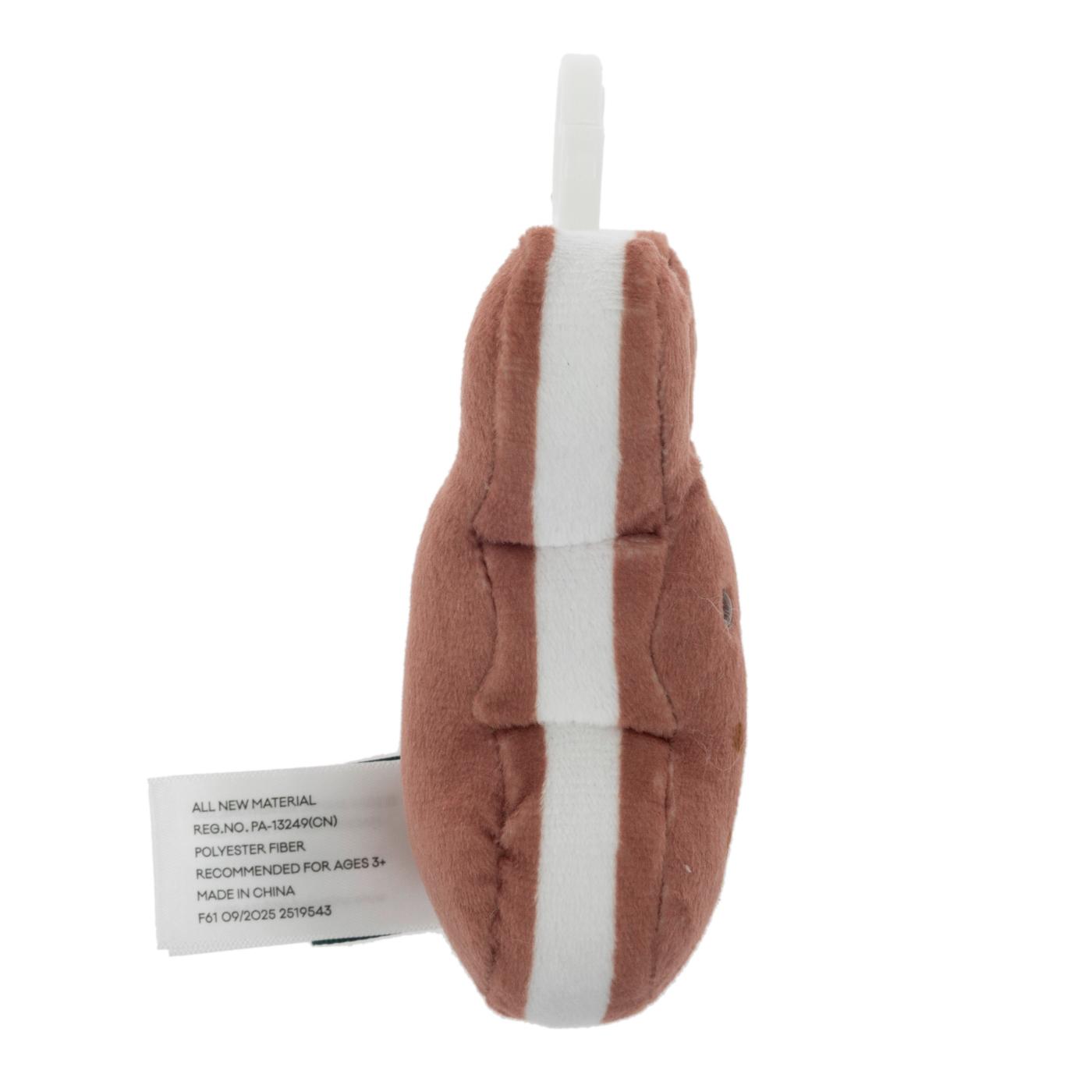 Peeps Vanilla Ice Cream Sandwich Easter Bunny Plush Clip; image 4 of 4