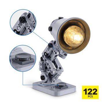 Zuru MAX Home Collection Buidling Set Capsule - Lamp, 122 pc