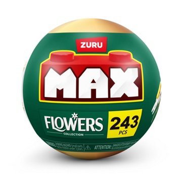 Zuru MAX Flowers Collection Building Set - Common Daisy & Lavender, 243 pc