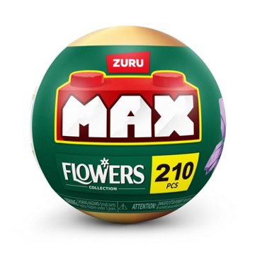 Zuru MAX Flowers Collection Building Set - Platycodon & Sunflower, 210 pc