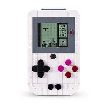 Zuru MAX Retro Collection Building Set Capsule - Handheld Game Console, 188 pc