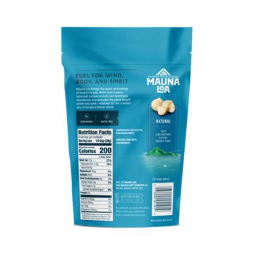Mauna Loa Dry Roasted Macadamia Nuts - Natural
