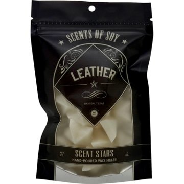 Scents Of Soy Leather Scented Stars Wax Melts, 3 oz