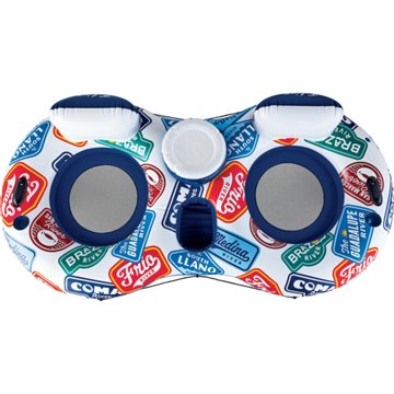 H-E-B Tubing Texas Inflatable Double River Tube, 99" x 52"