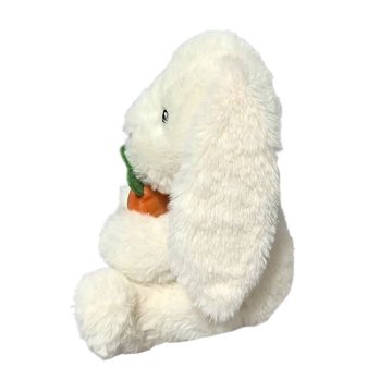 Destination Holiday Bunny with Carrot Easter Plush, 7.5"