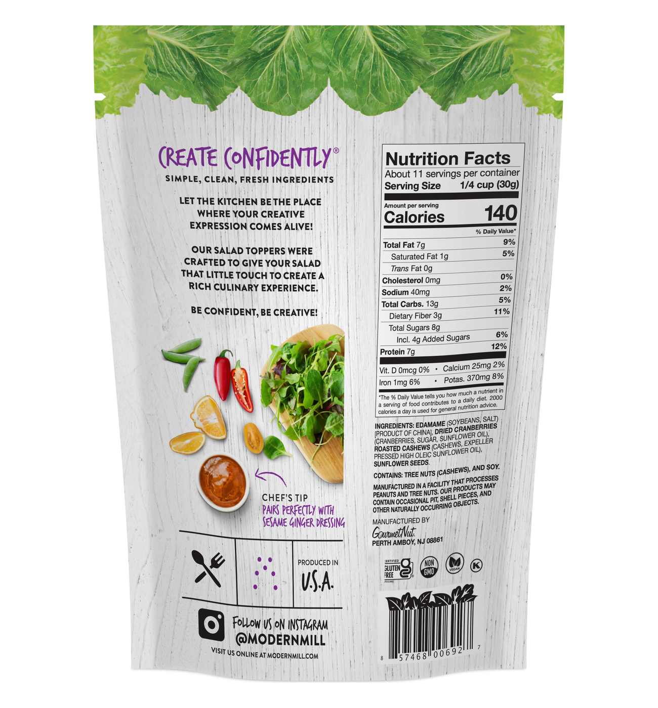 Modern Mill Protein Salad Topper; image 2 of 2