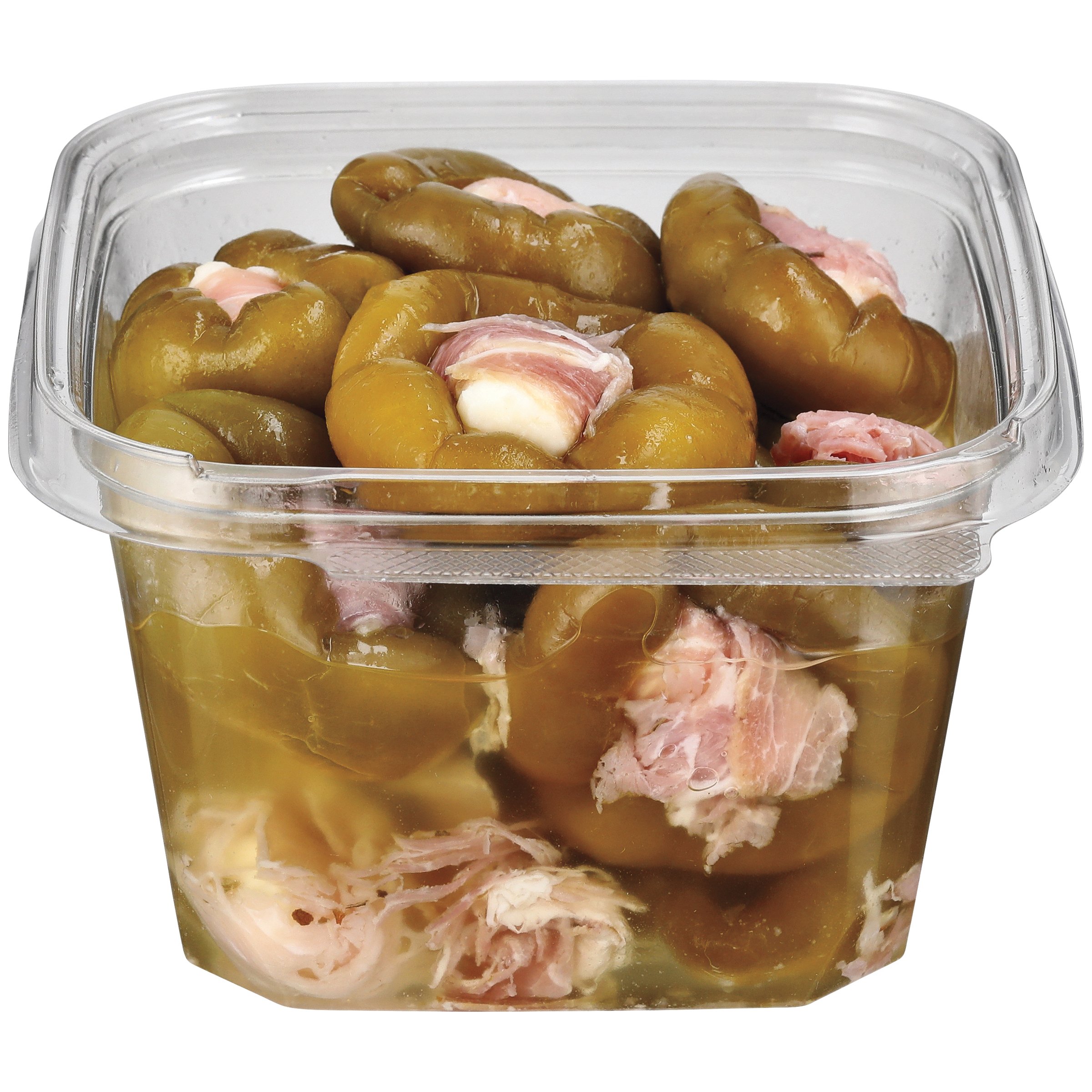 DeLallo Stuffed Green Cherry Peppers with Prosciutto & Provolone Cheese ...