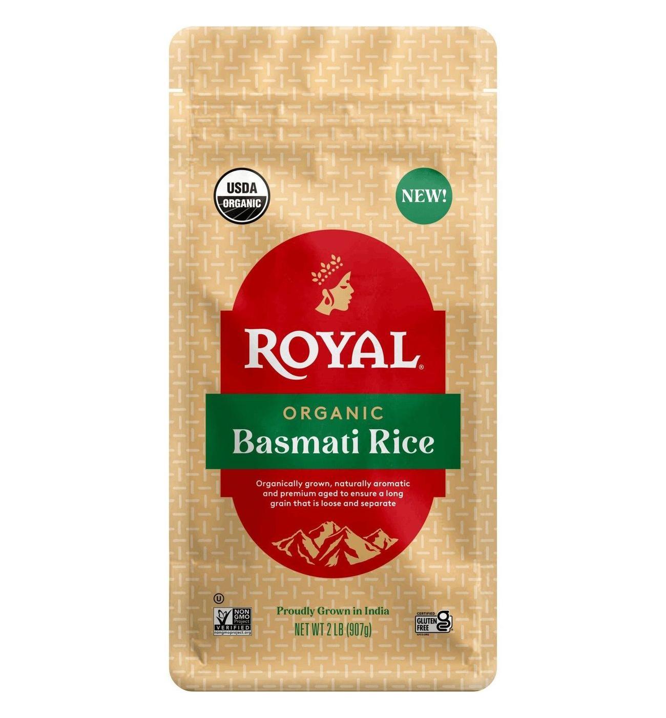 Royal Organic Basmati Rice; image 1 of 8