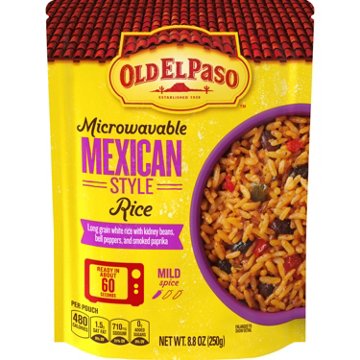 Old El Paso Microwavable Mexican Style Rice Pouch