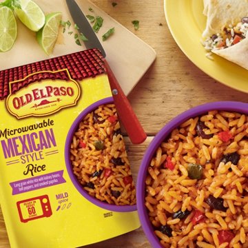 Old El Paso Microwavable Mexican Style Rice Pouch