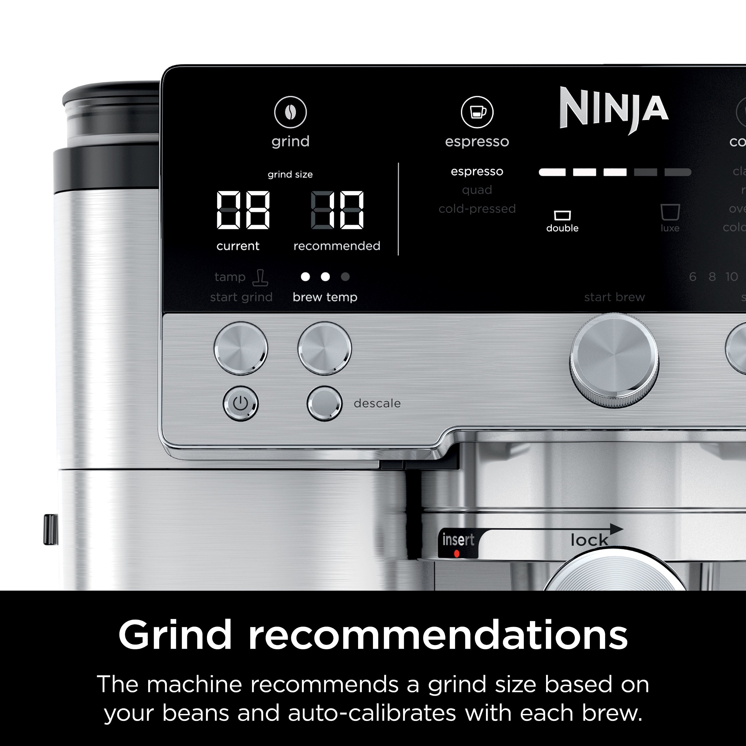Ninja Luxe Cafe 3 in 1 Espresso Maker - Shop Coffee makers at H-E-B