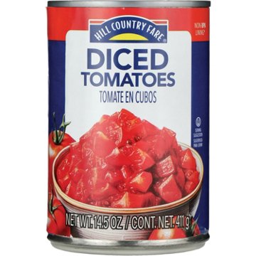 Hill Country Fare Diced Tomatoes, 14.5 oz