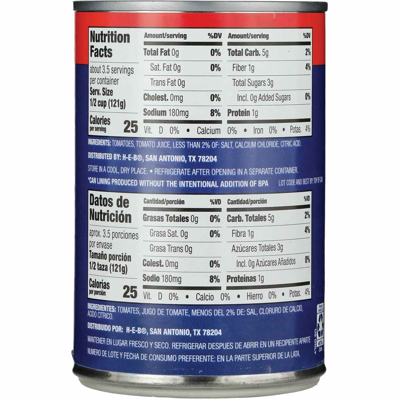 Hill Country Fare Diced Tomatoes; image 2 of 3