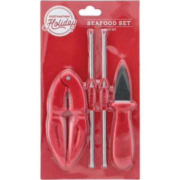 Destination Holiday Seafood Tool Set, 4 pc
