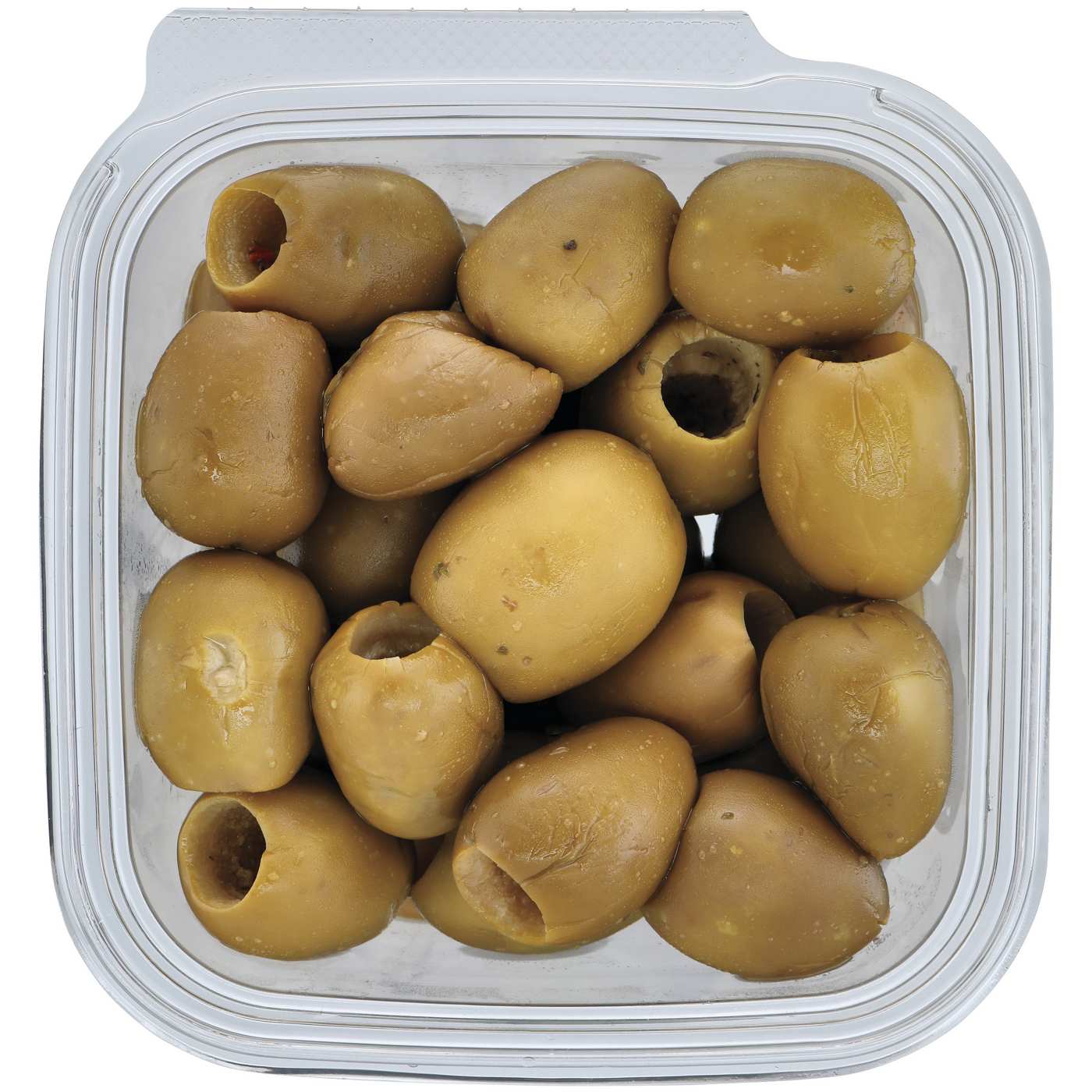 DeLallo Gigante Pitted Green Olives; image 2 of 4