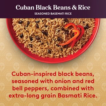 Royal Cuban Black Beans & Rice Basmati Rice