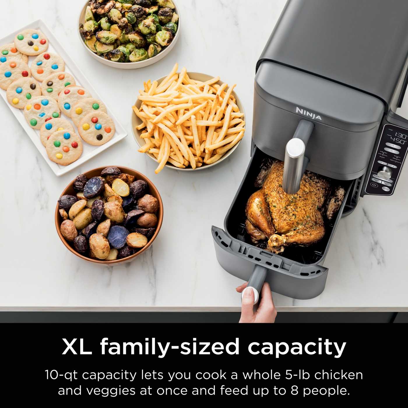 Ninja DoubleStack XL Air Fryer; image 8 of 11
