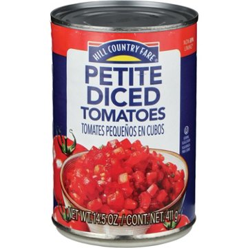 Hill Country Fare Petite Diced Tomatoes, 14.5 oz