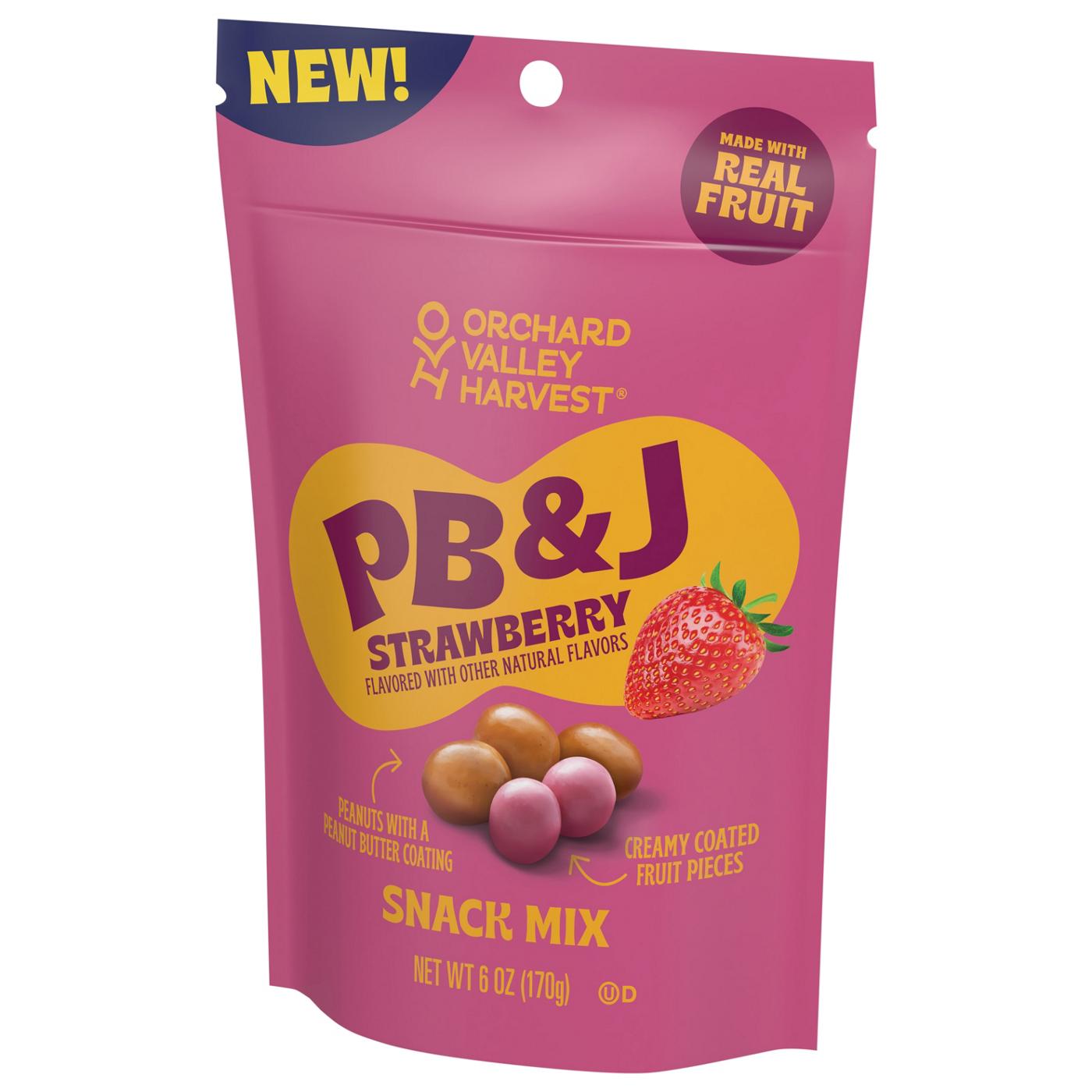 Orchard Valley Harvest PB&J Strawberry Peanuts Snack Mix - Shop Trail ...
