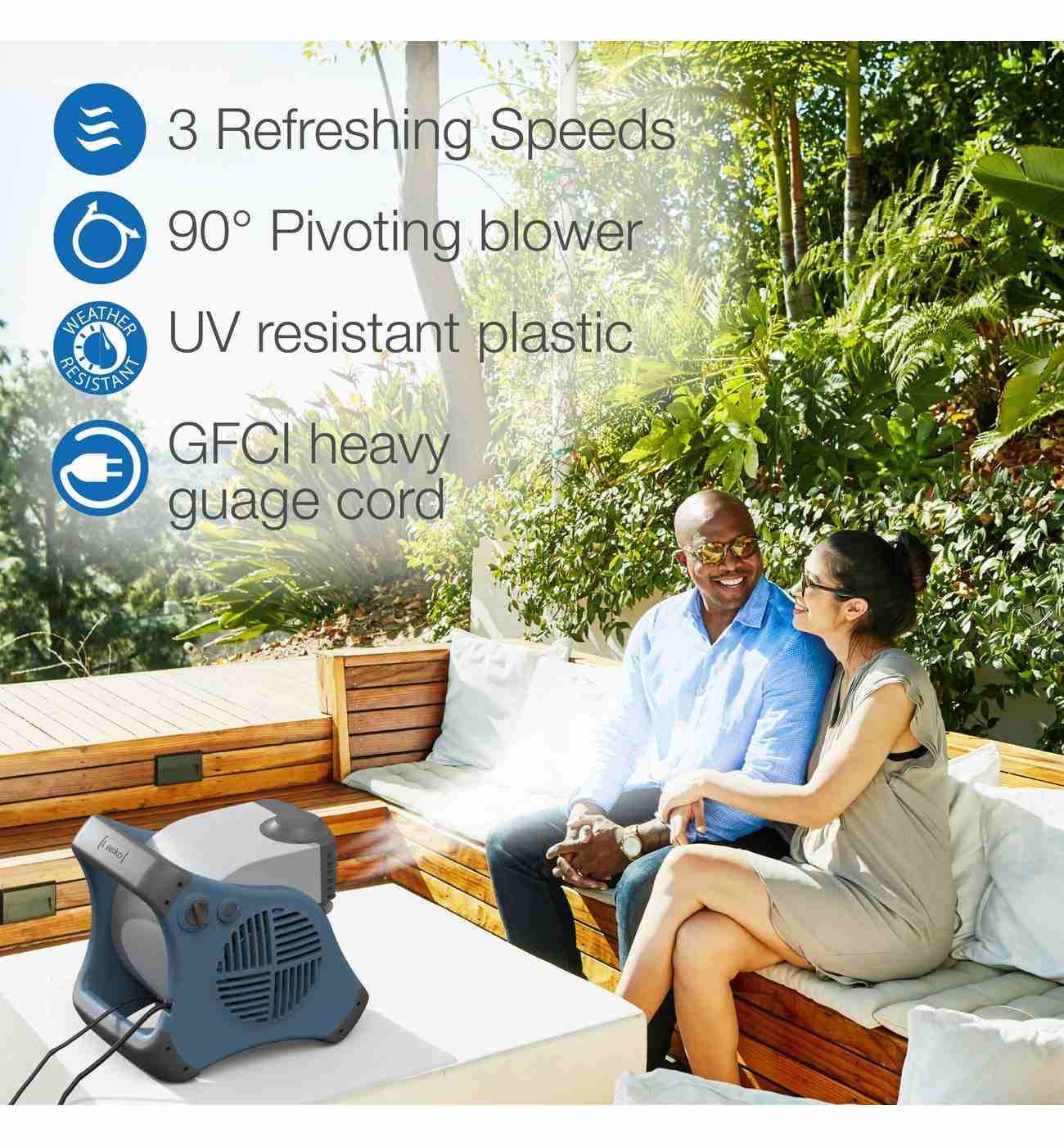 Lasko Outdoor Misting Fan; image 5 of 10