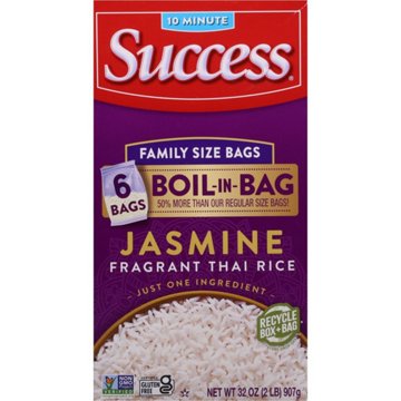 Success Boil-in-Bag Jasmine Thai Rice - Family Size
