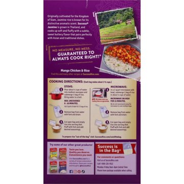 Success Boil-in-Bag Jasmine Thai Rice - Family Size