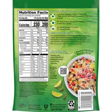 Knorr Rice Sides Cilantro Lime Rice