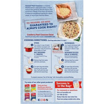 Success Boil-in-Bag Pearl Couscous