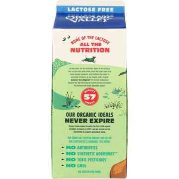 Organic Valley Lactose Free 2% Reduced Fat Milk